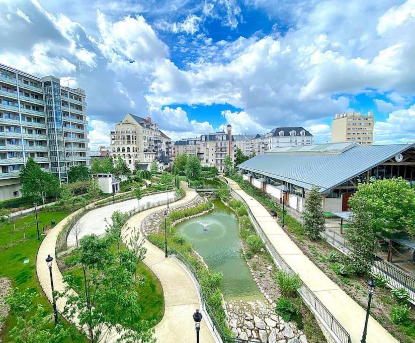 Sublime Appartement 4 Etoiles Neuf T3 Aputeaux 61M2 Proche La Defense, 10M2 De Terrasse Avec Magnifique Vue Exterior foto